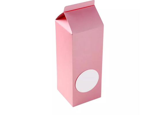 Молоко печатания JIAZI Pantone формирует косметическую бумажную упаковывая коробку упаковки бутылки