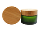 зеленая стеклянная мазь 50ml раздражает бамбуковой замороженное крышкой изготовление на заказ логотипа опарника сливк